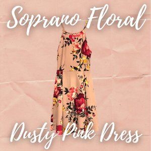 Floral Dusty Pink Dress